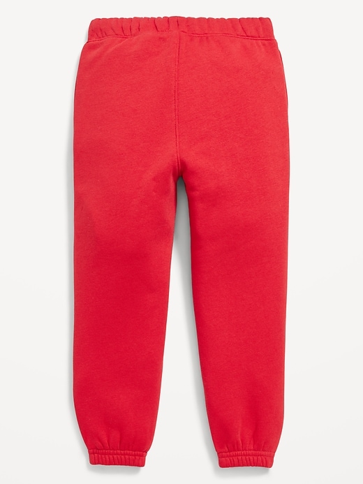 View large product image 2 of 2. Cinched-Hem Unisex Logo-Graphic Jogger Sweatpants for Toddler