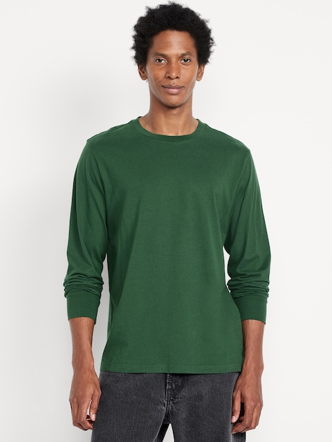 T-shirt à manches longues Première nécessité - Vert