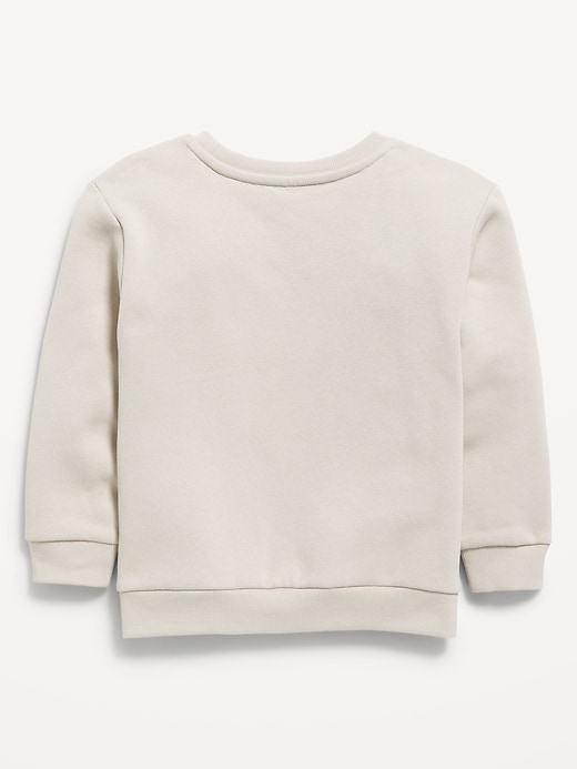 Image number 2 showing, Oversized Logo-Graphic Crew-Neck Sweatshirt for Toddler Boys