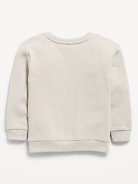 Image number 2 showing, Oversized Logo-Graphic Crew-Neck Sweatshirt for Toddler Boys