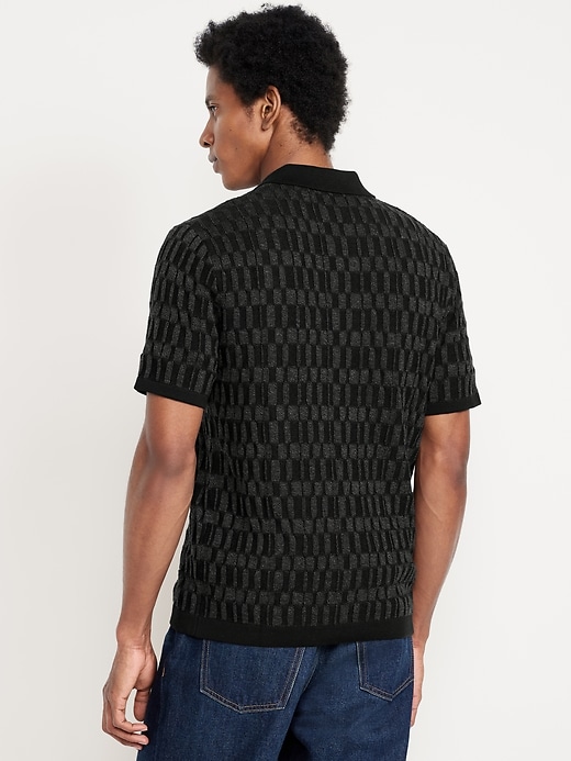Image number 2 showing, Short-Sleeve Sweater-Knit Polo