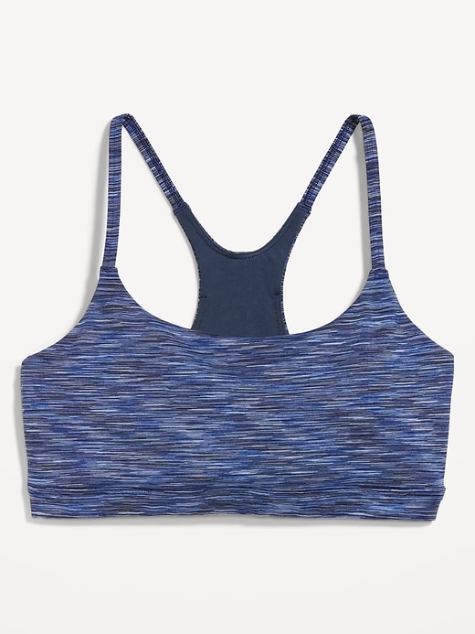 Image number 4 showing, Light Support Space-Dye Racerback Sports Bra
