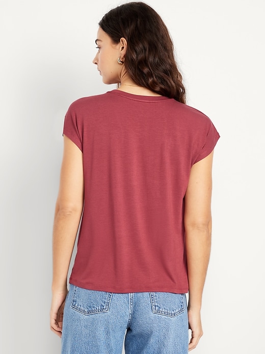 Image number 2 showing, Luxe Dolman T-Shirt