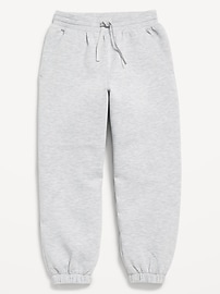 L'image numéro 4 présente Pantalon de jogging coupe généreuse en molleton raffiné pour garçon