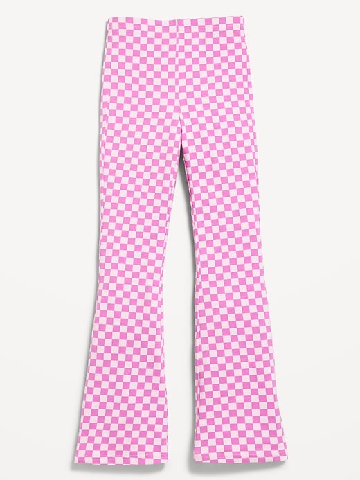 View large product image 2 of 2. Printed High-Waisted Flared Leggings for Girls