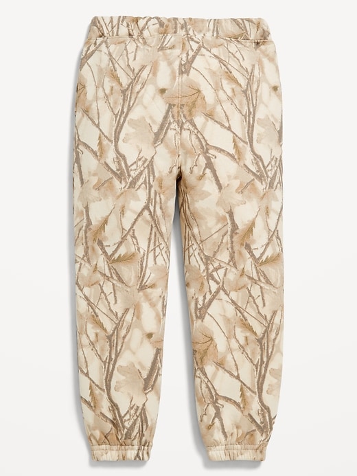 View large product image 2 of 2. Cinched-Hem Unisex Logo-Graphic Jogger Sweatpants for Toddler