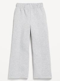 Image number 4 showing, High-Waisted Bounce Fleece Wide-Leg Sweatpants for Girls