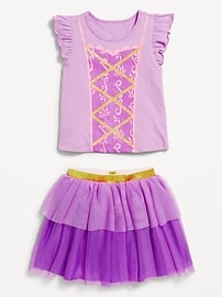 View large product image 3 of 3. Disney© Princess T-Shirt and Tutu Skirt Set for Toddler Girls