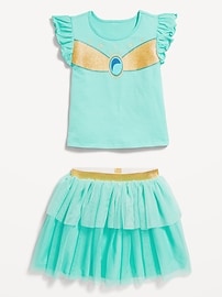 View large product image 3 of 3. Disney© Princess T-Shirt and Tutu Skirt Set for Toddler Girls