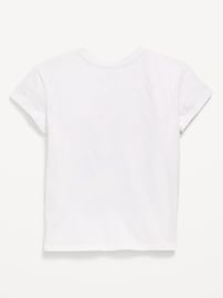 L'image numéro 2 présente T-shirt à imprimé Minecraft™ unisexe pour fille