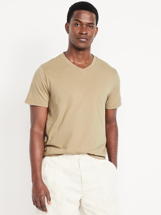 Image number 1 showing, V-Neck T-Shirt