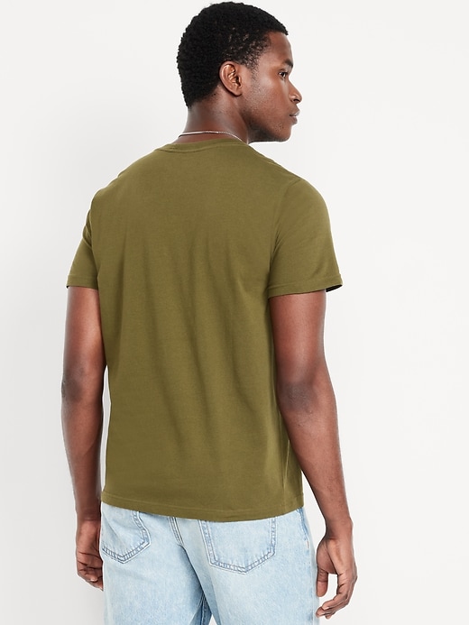 Image number 3 showing, Solid Crew-Neck T-Shirt 3-Pack