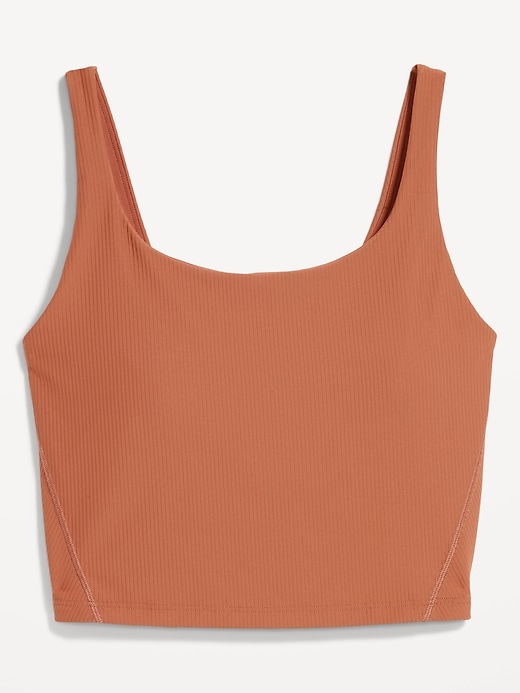 Image number 4 showing, Light Support PowerSoft Rib Longline Sports Bra