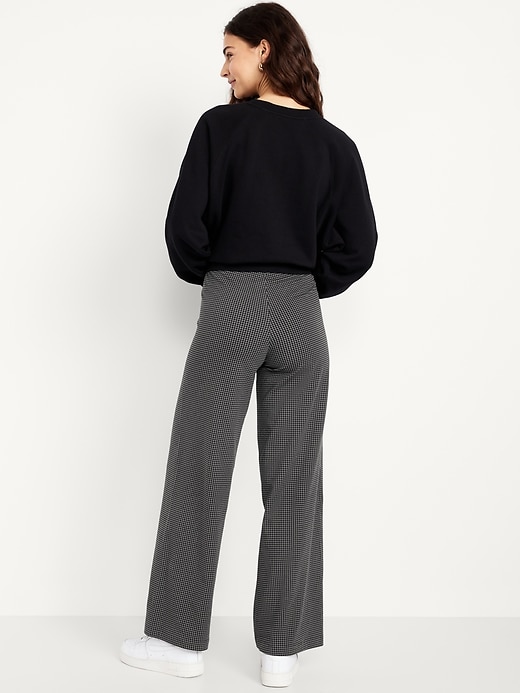 Image number 2 showing, High-Waisted Fashion Wide-Leg Leggings