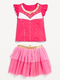 View large product image 3 of 4. Disney© Princess T-Shirt and Tutu Skirt Set for Toddler Girls