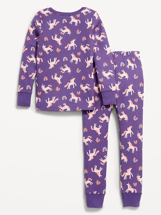 View large product image 2 of 3. Printed Snug-Fit Pajama Set for Toddler & Baby