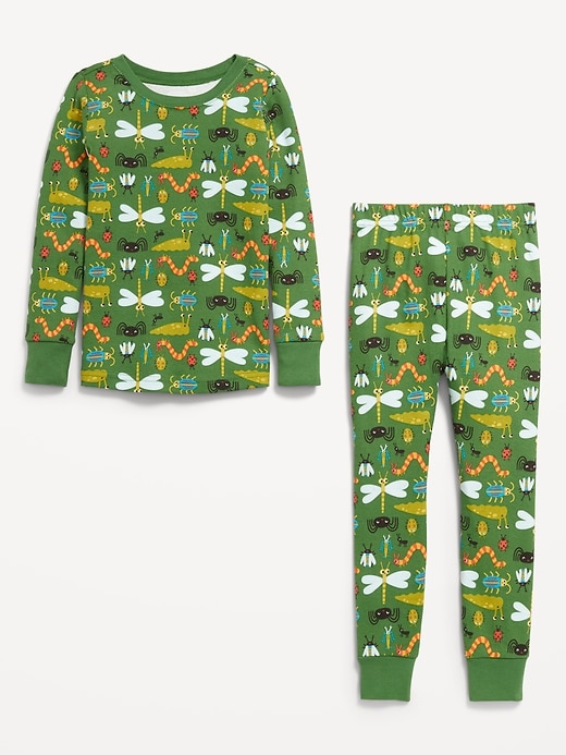 Image number 3 showing, Printed Snug-Fit Pajama Set for Toddler & Baby