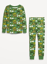 View large product image 3 of 3. Printed Snug-Fit Pajama Set for Toddler & Baby