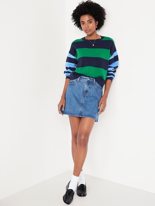 Image number 3 showing, SoSoft Loose Cropped Sweater