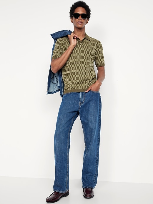 Image number 3 showing, Short-Sleeve Sweater-Knit Polo