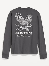 L'image numéro 2 présente T-shirt épais à imprimé