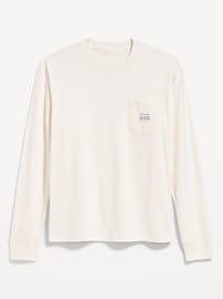 Image number 1 showing, Heavyweight Long-Sleeve Logo-Graphic T-Shirt