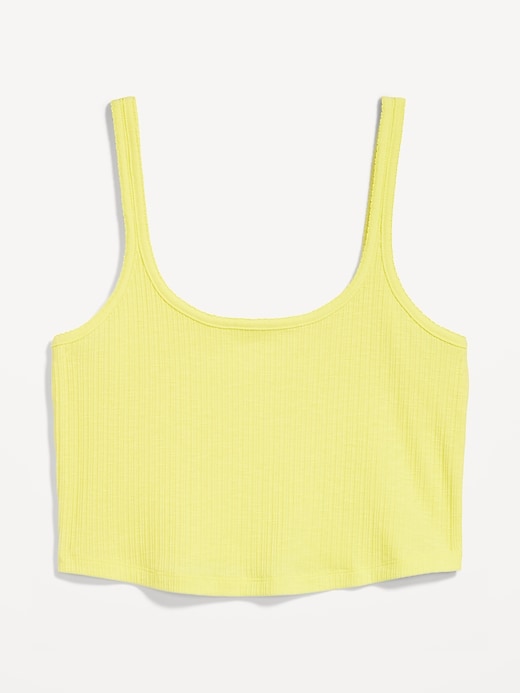 Image number 8 showing, Cropped Pointelle Cami Top