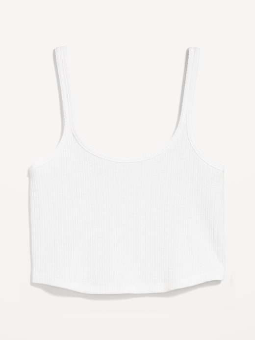 Image number 8 showing, Cropped Pointelle Cami Top