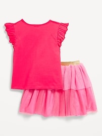 View large product image 4 of 4. Disney© Princess T-Shirt and Tutu Skirt Set for Toddler Girls