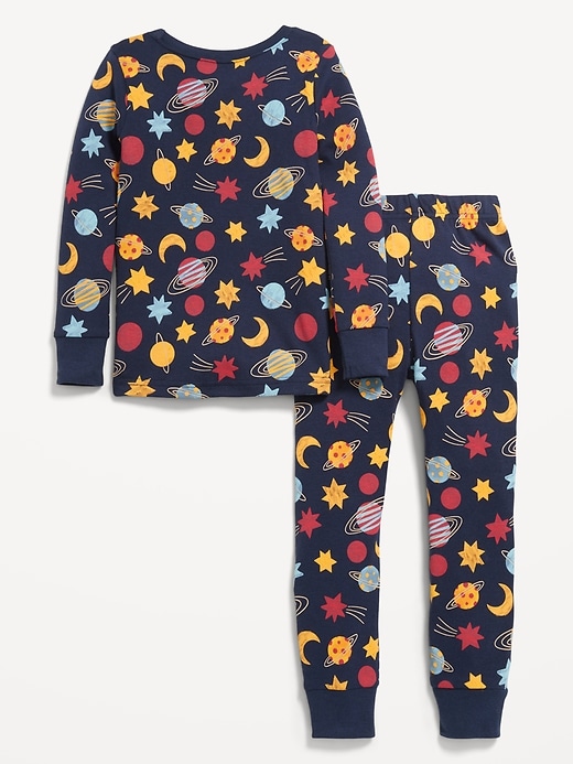 View large product image 2 of 3. Printed Snug-Fit Pajama Set for Toddler & Baby