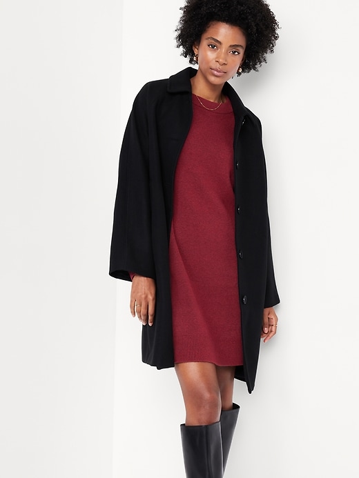 L'image numéro 3 présente Robe-chandail courte SoSoft
