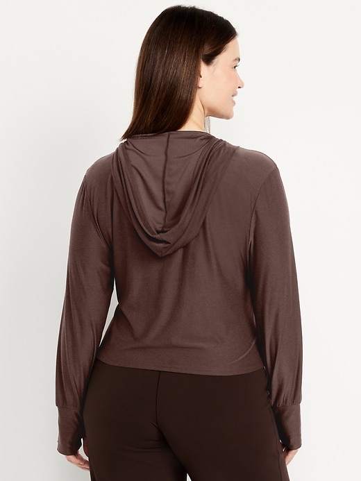 Image number 8 showing, CloudMotion Cross-Front Hoodie
