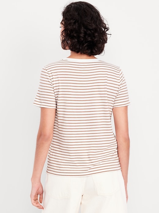 Image number 2 showing, EveryWear V-Neck Striped T-Shirt