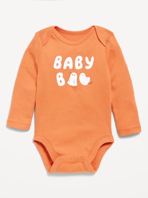 Long-Sleeve Graphic Bodysuit for Baby