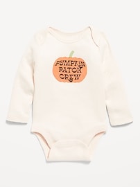 Image number 1 showing, Long-Sleeve Graphic Bodysuit for Baby