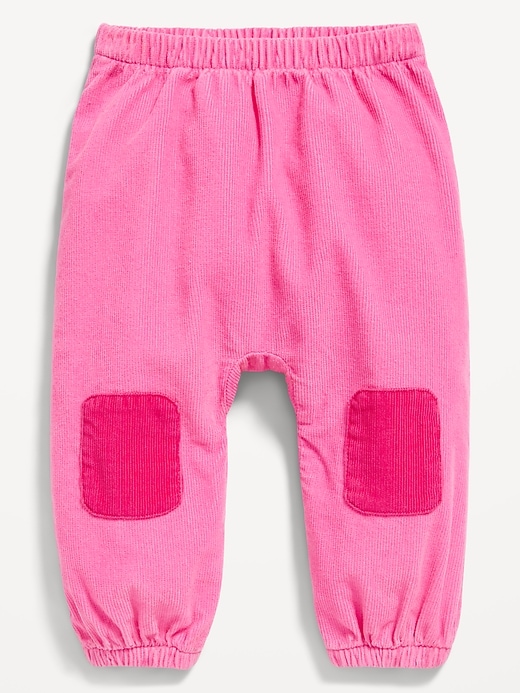 View large product image 1 of 1. Pull-On Corduroy Knee Patch Pants for Baby