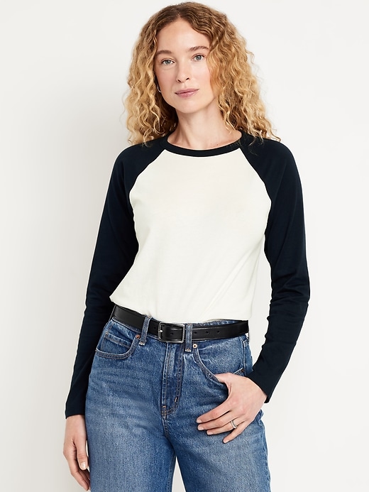 Image number 1 showing, EveryWear Long-Sleeve T-Shirt