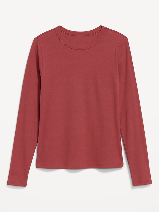 Image number 8 showing, Snug Long-Sleeve Crew-Neck T-Shirt