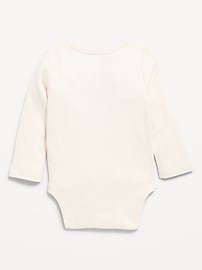 Image number 2 showing, Unisex Long-Sleeve Graphic Bodysuit for Baby