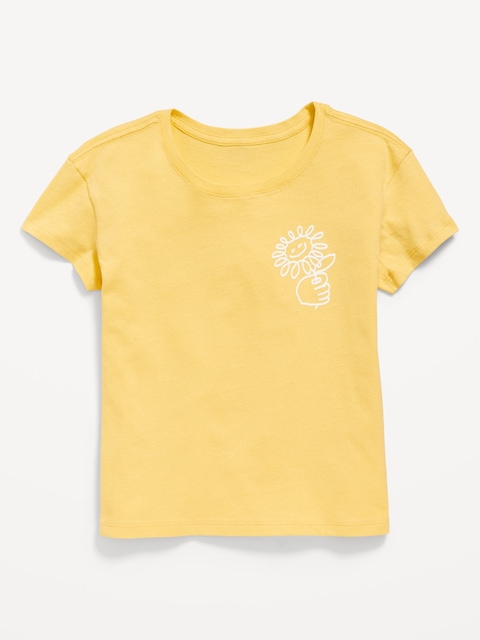 Short-Sleeve Graphic T-Shirt for Girls