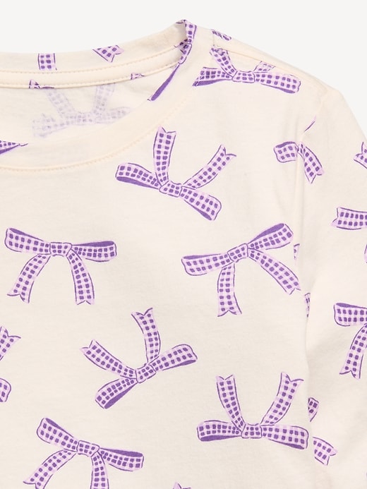Image number 3 showing, Softest Printed Long-Sleeve T-Shirt for Girls