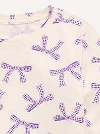 Image number 3 showing, Softest Printed Long-Sleeve T-Shirt for Girls