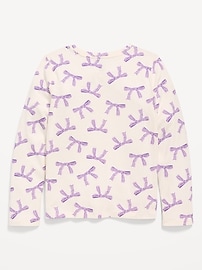 Image number 2 showing, Softest Printed Long-Sleeve T-Shirt for Girls