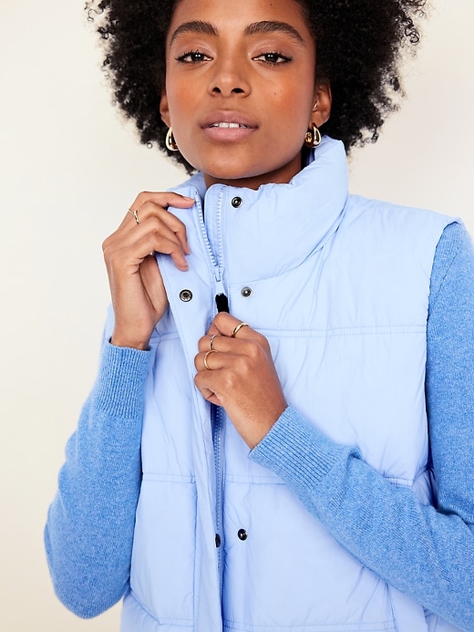 Image number 4 showing, Water-Resistant Puffer Vest