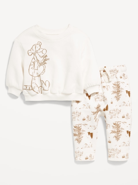 Disney© Crew-Neck Sweatshirt and Sweatpants Set for Baby - Multi