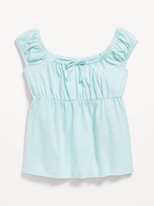 View large product image 2 of 3. Printed Short-Sleeve Top for Girls