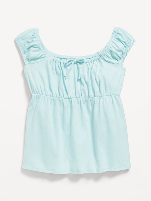 Printed Short-Sleeve Top for Girls