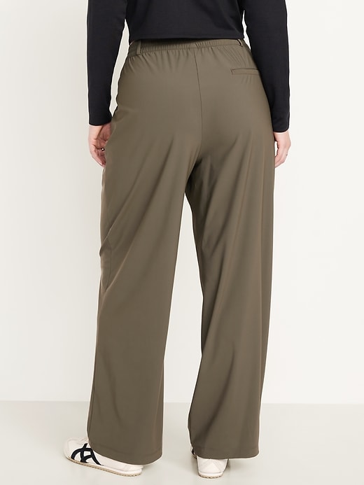 Image number 5 showing, High-Waisted SleekTech Trouser Pants