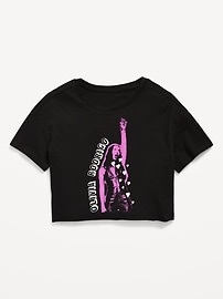 Image number 2 showing, Olivia Rodrigo™ Cropped Graphic T-Shirt for Girls