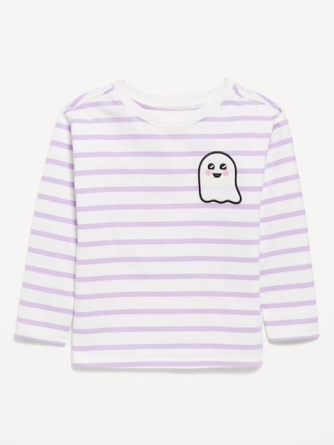 Printed Long-Sleeve T-Shirt for Toddler Girls